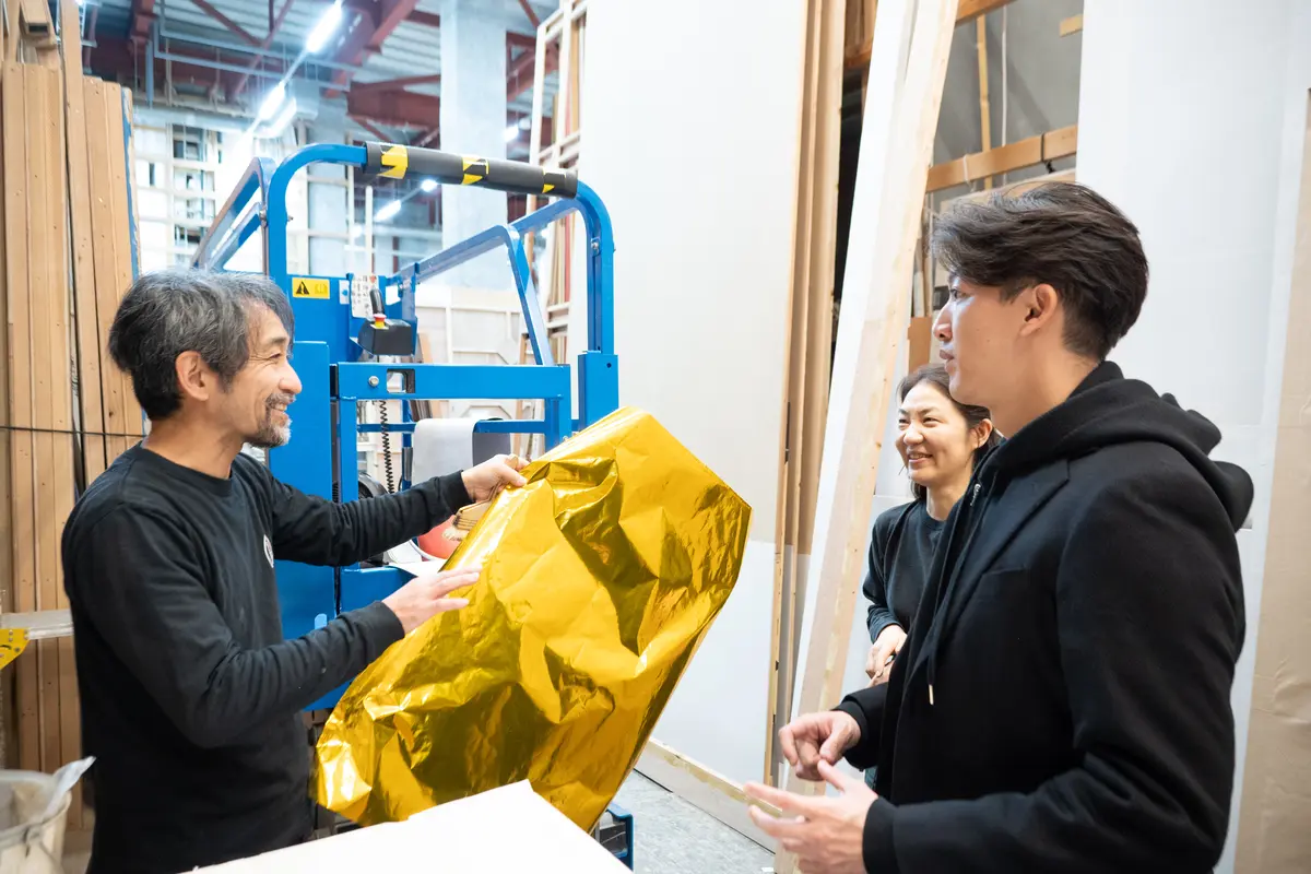 尾上右近、歌舞伎大道具製作現場へ行く【後の画像_2