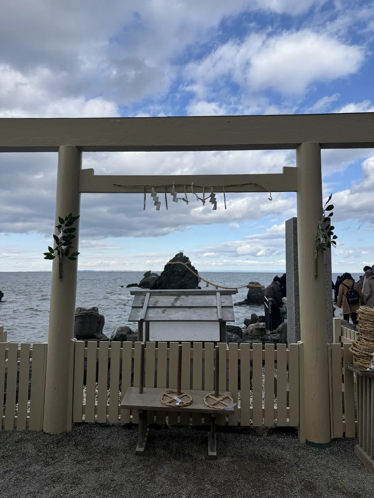 二見興玉神社 猿田彦大神 道開きの神様　夫婦岩　パワースポット　伊勢観光　伊勢神宮　元旦