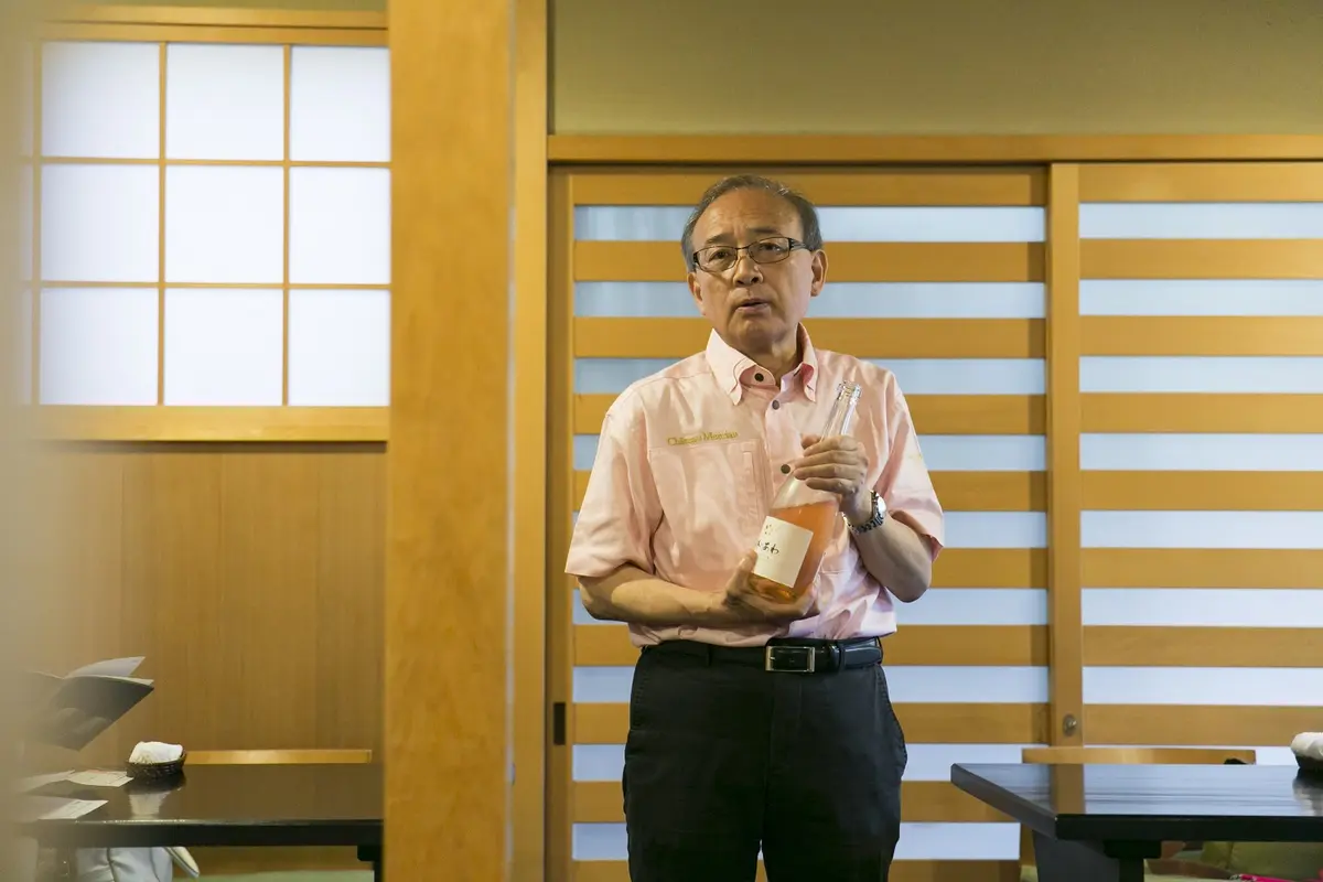 素晴らしい日本庭園を眺めながら、日本ワイの画像_6