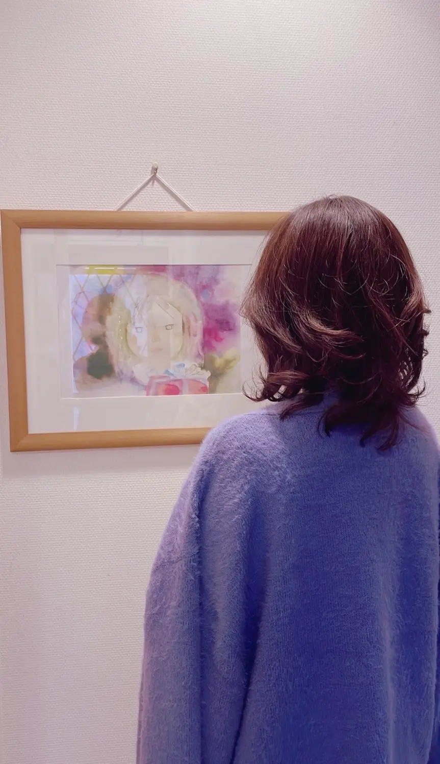 くびれヘアーに春トレンドのパープルをプラの画像_4