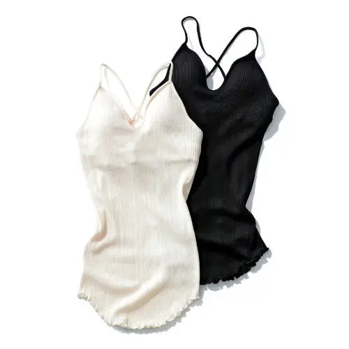 HAKUJI カップつきキャミソール