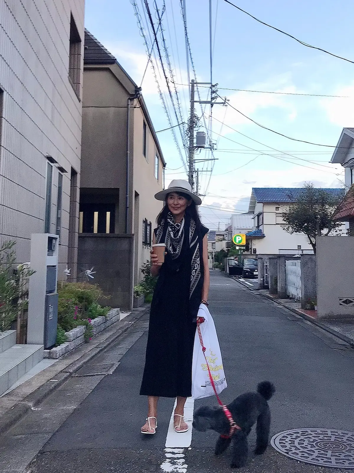 愛犬とのワンマイル散歩コーデの画像_1