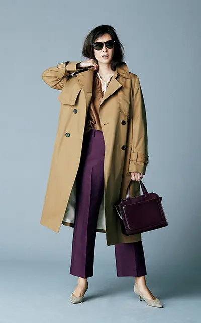 旬ブランドvs王道ブランドで「トレンチ」の画像_1