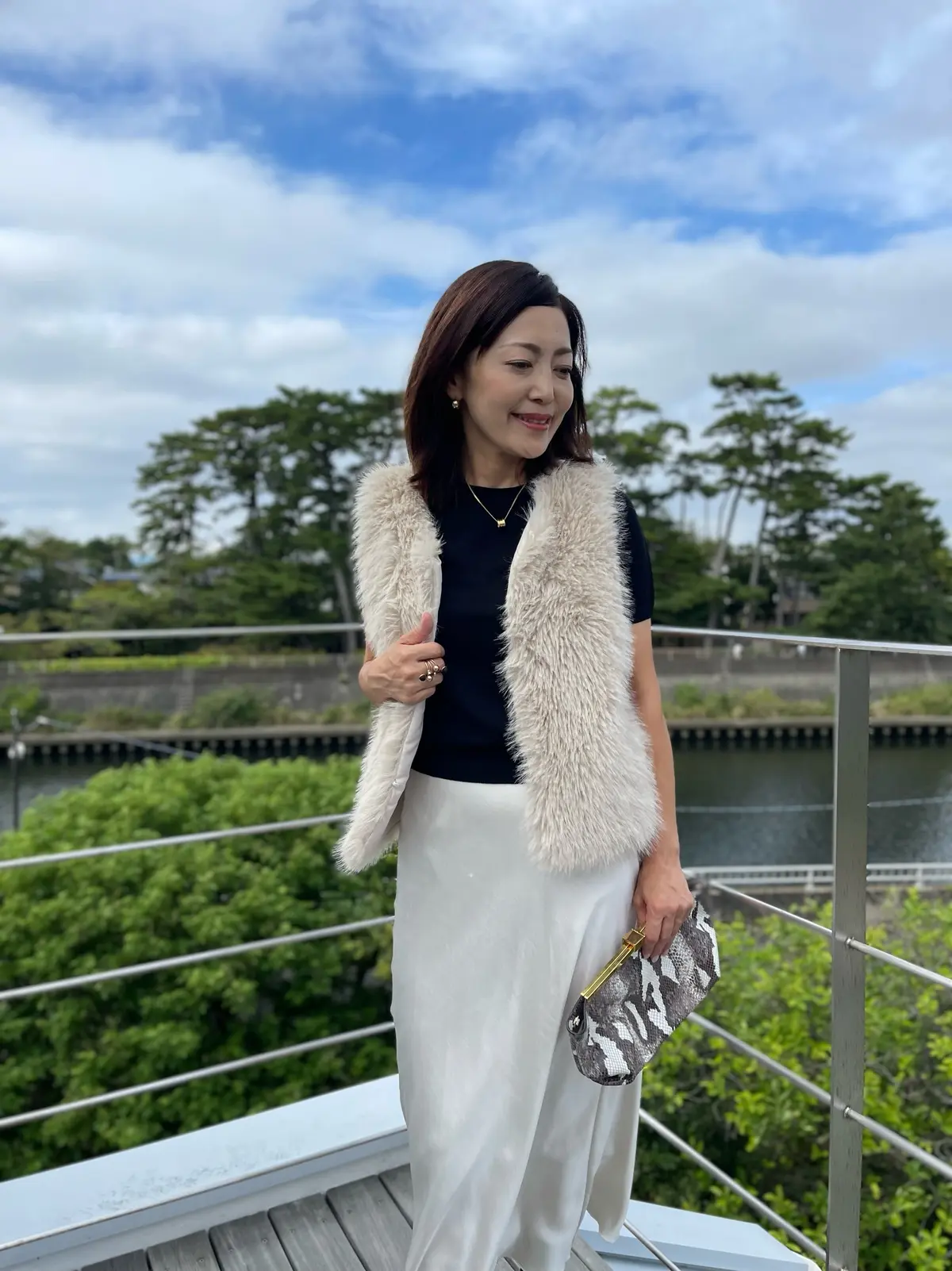 2色買い！UNIQLOの半袖ニットと栗づの画像_6