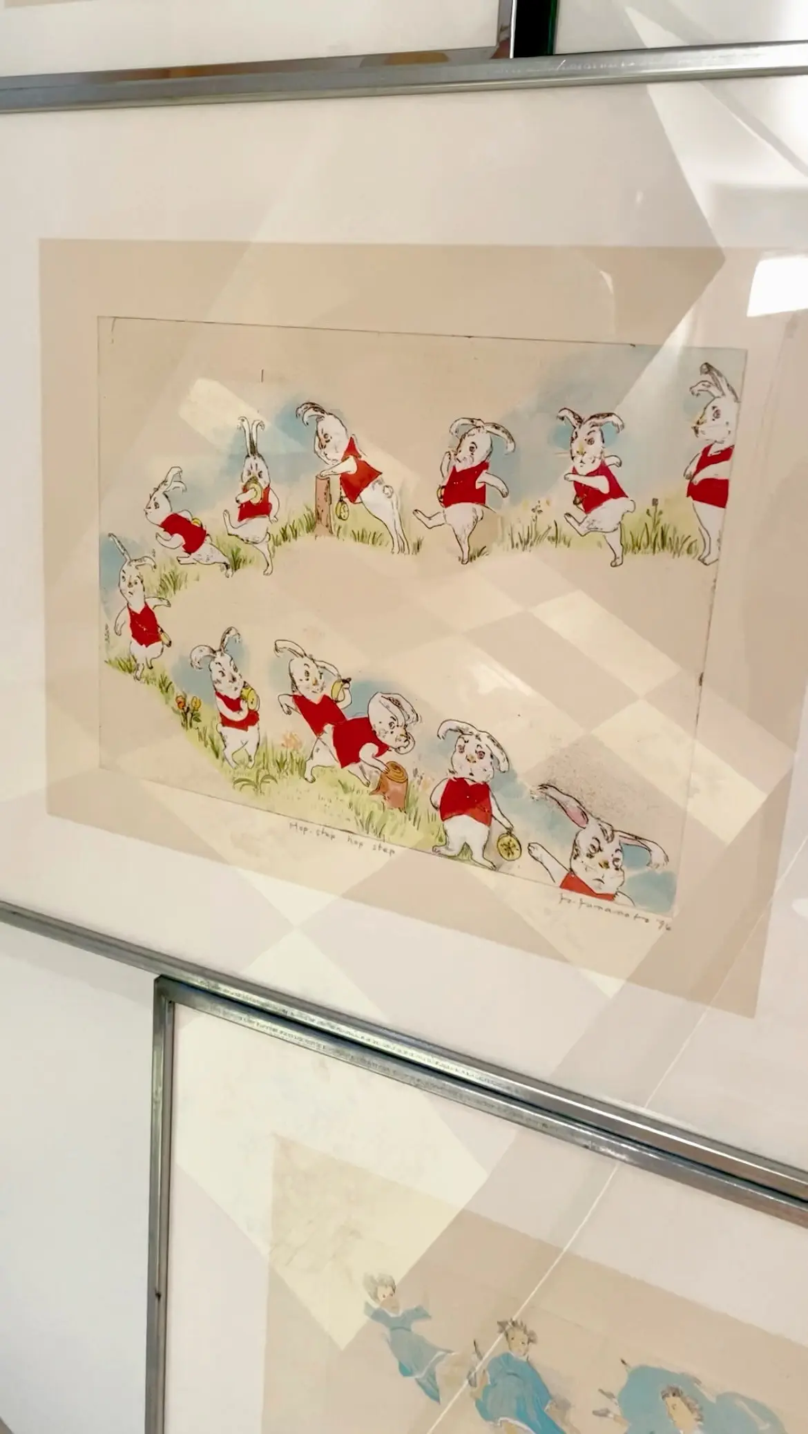 制作道具、早稲田、館内、早稲田大学、早稲田大学 国際文学館、村上春樹ライブラリー、銅版画作家、山本容子、作品展、山本容子版画展、不思議な国のアリス