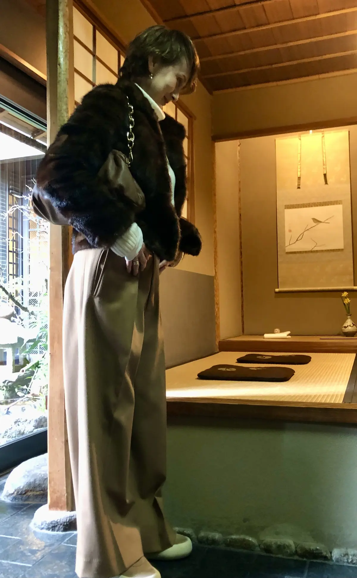 冬コーデ　春コーデ　