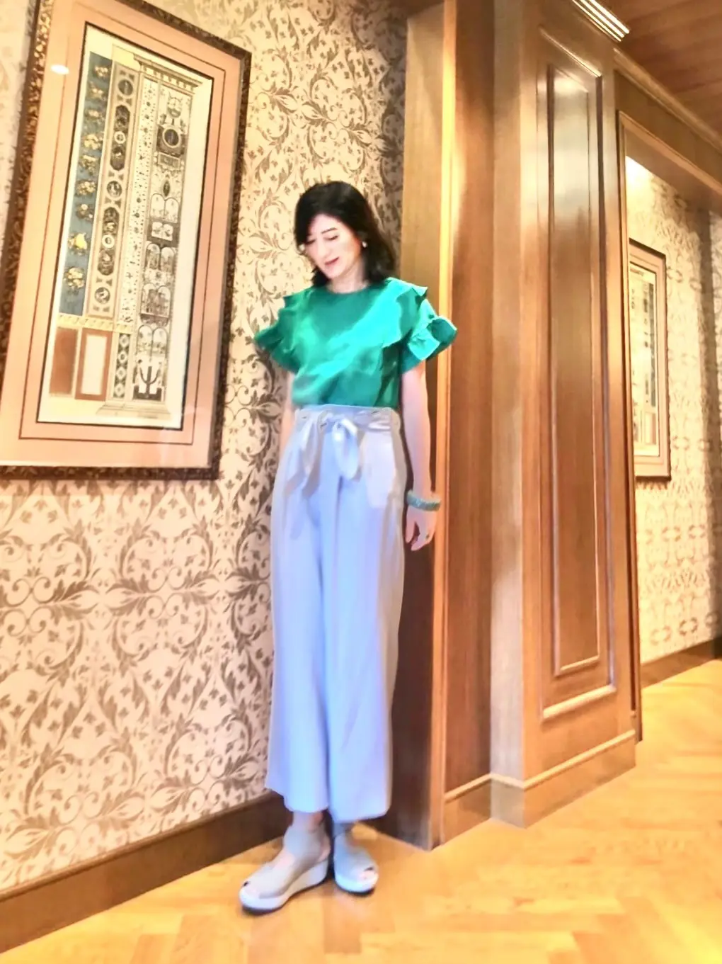 zaraワンピースで山中湖への画像_5