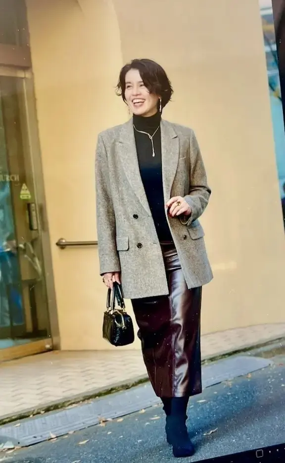 ZARA ブーツ愛用 エクラ華組 水口宜子さん