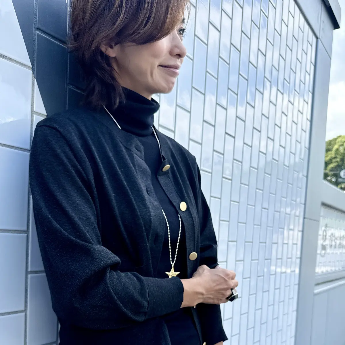 《“E by eclat”ラメジャケットの画像_1