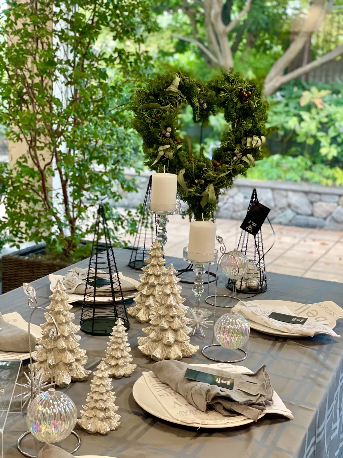 クリスマス・テーブルコーディネート