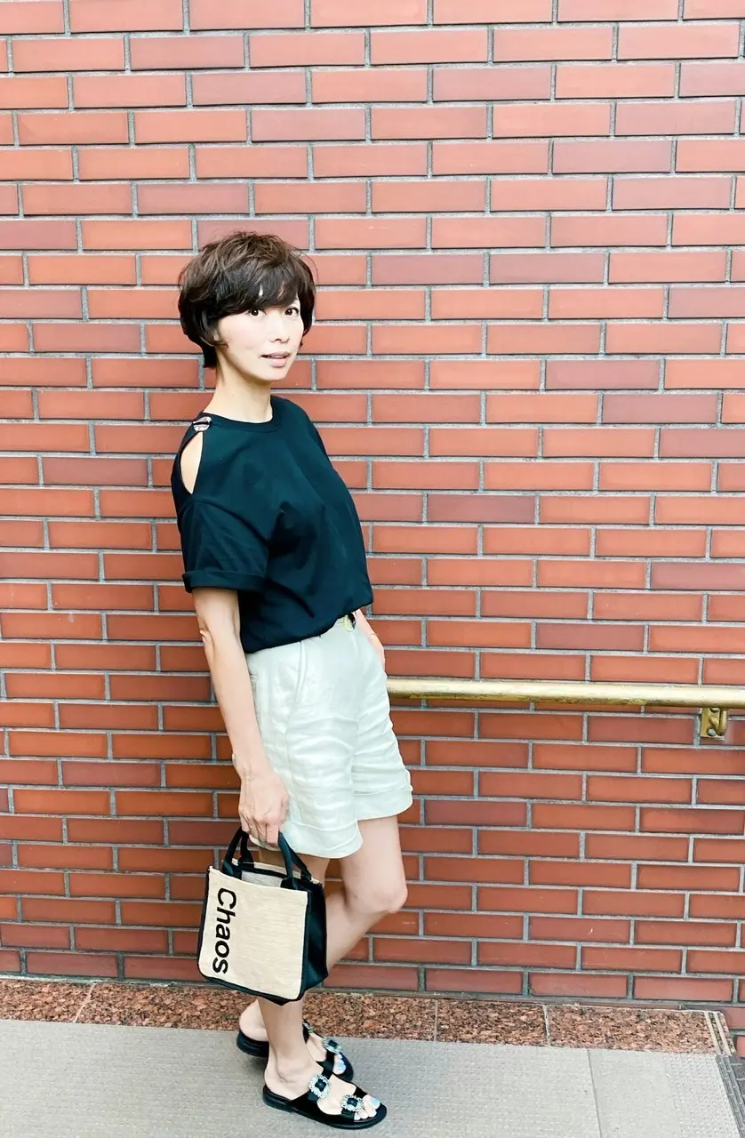 大活躍！リネンのショートパンツの画像_2