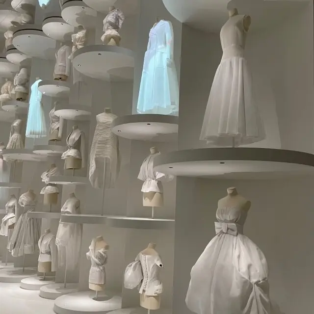 「クリスチャン・ディオール、夢のクチュリエ」展 「トワル（試作品）」の部屋