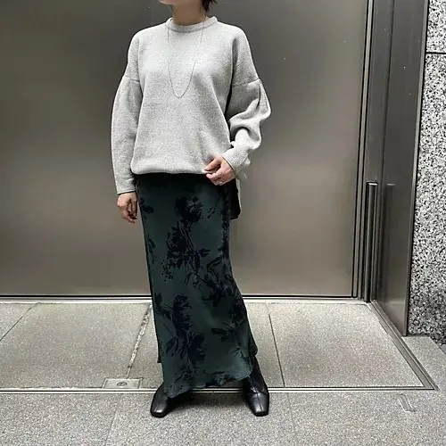 SACRA  ウールコットンプルオーバー  ¥26,400