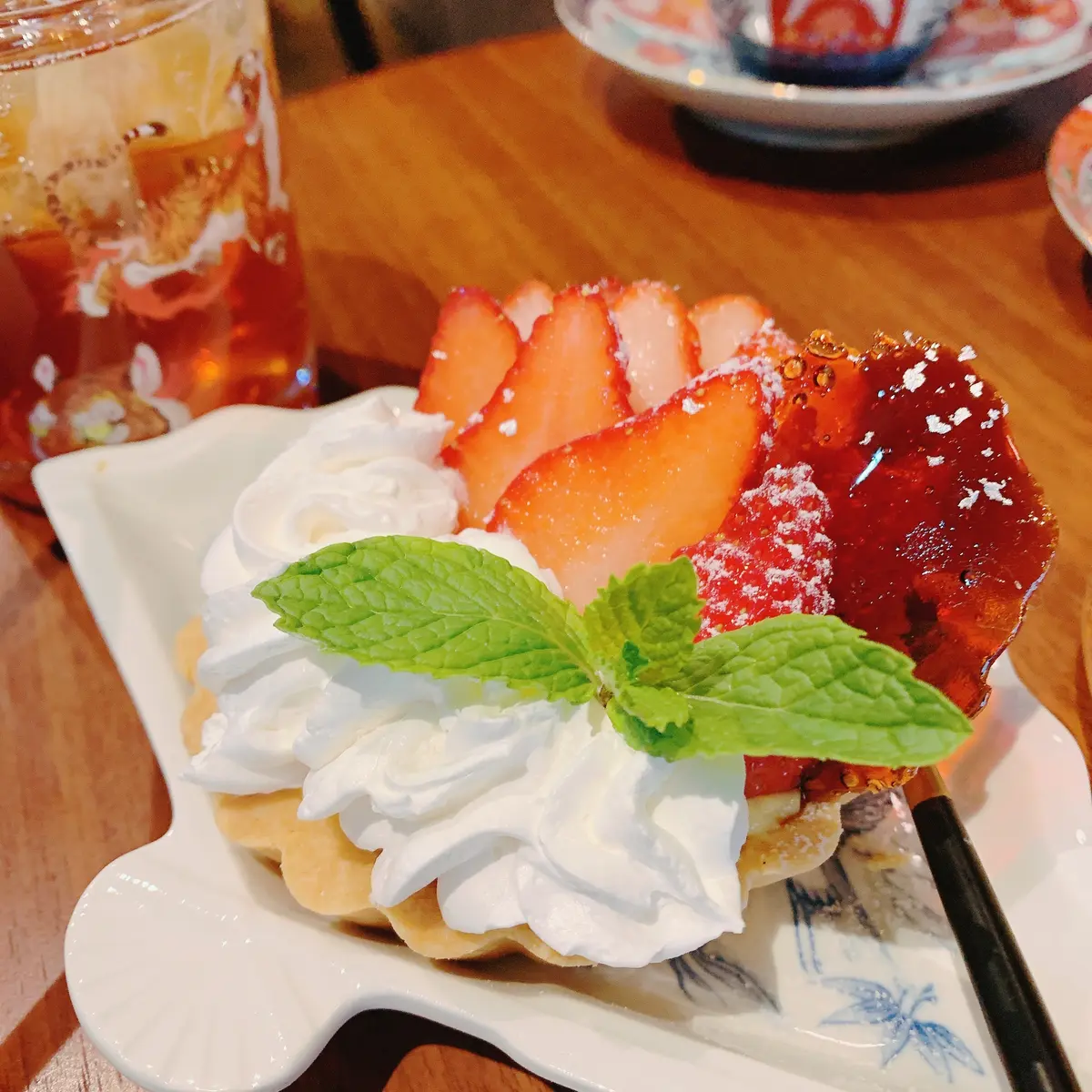 季節の自家製フルーツタルト（苺）