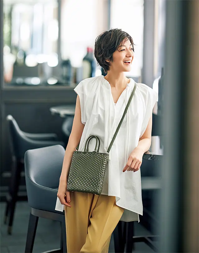 アクセサリー感覚で持ちたいシャイニーオリーブ