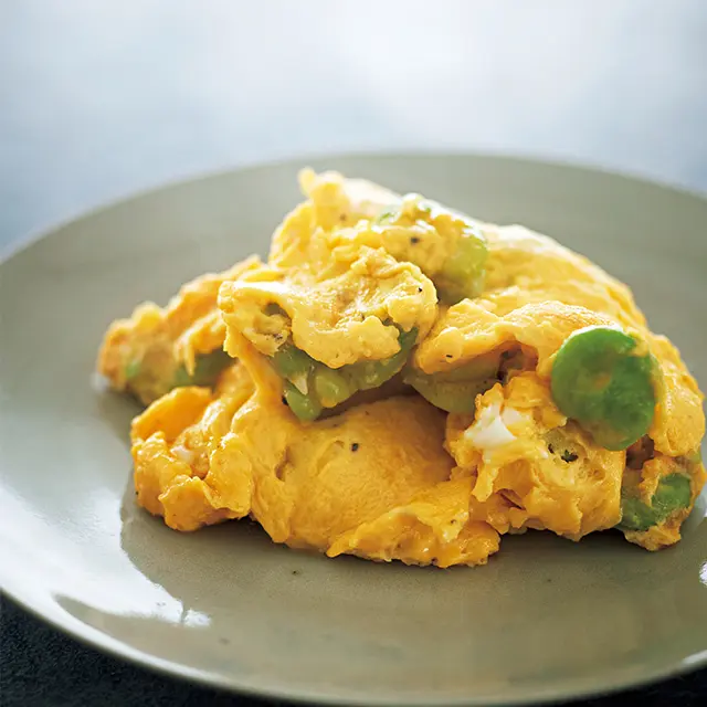 と卵のふわふわ炒め