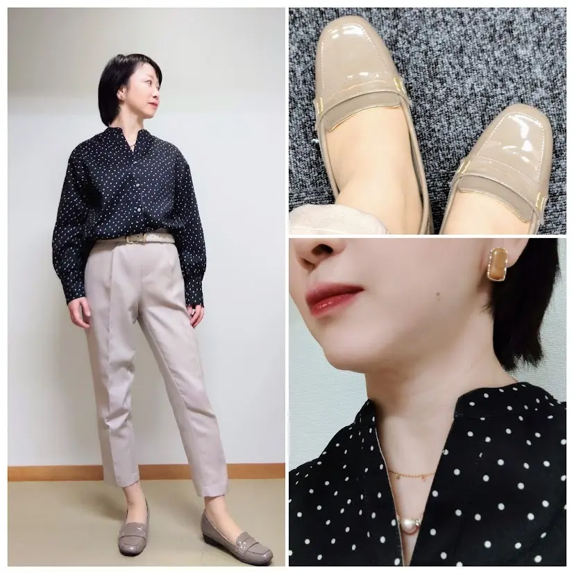 5月後半。アラフィフ秘書お仕事毎日服の画像_3