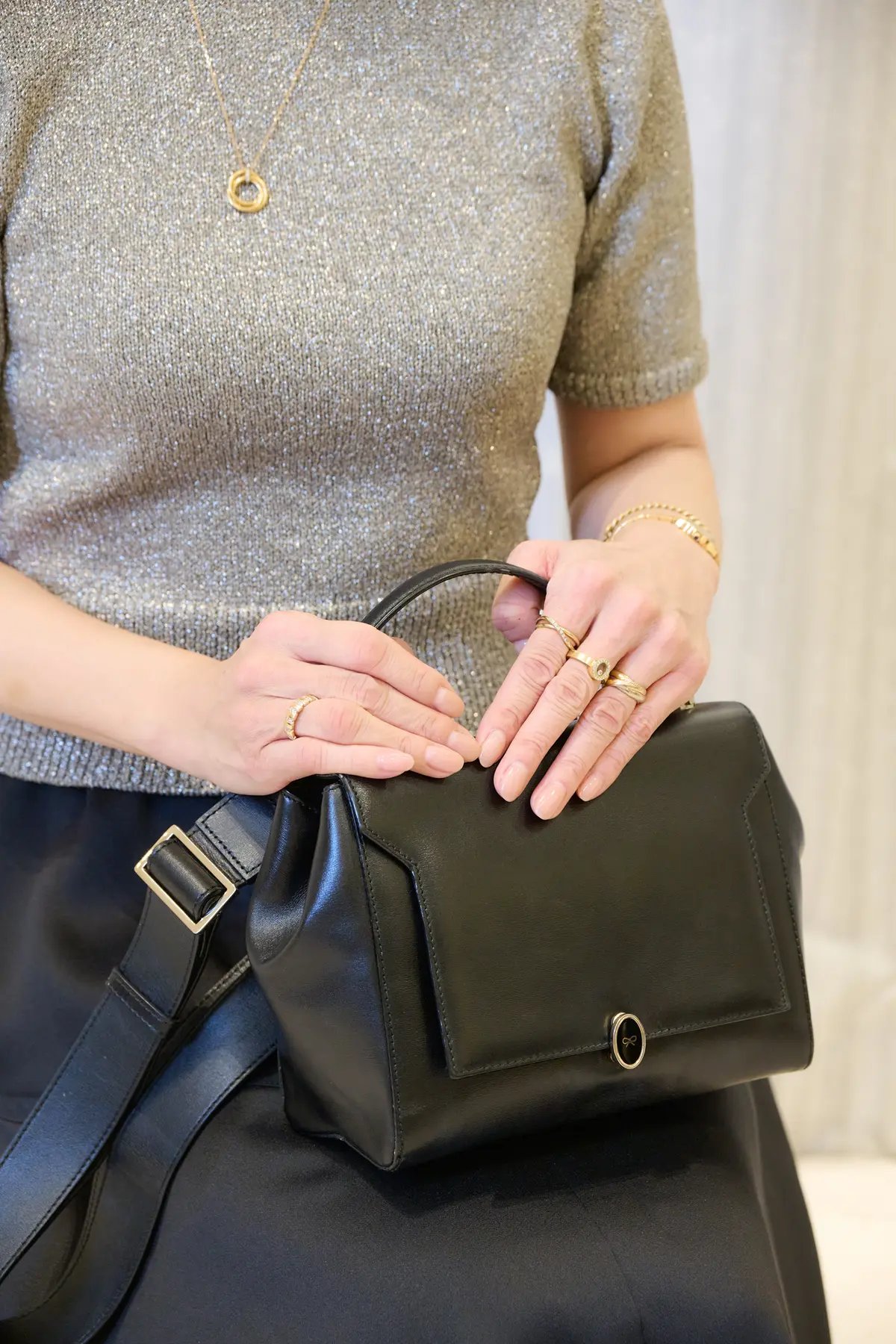 フレアスカートでつくる50代の冬のパーテの画像_7