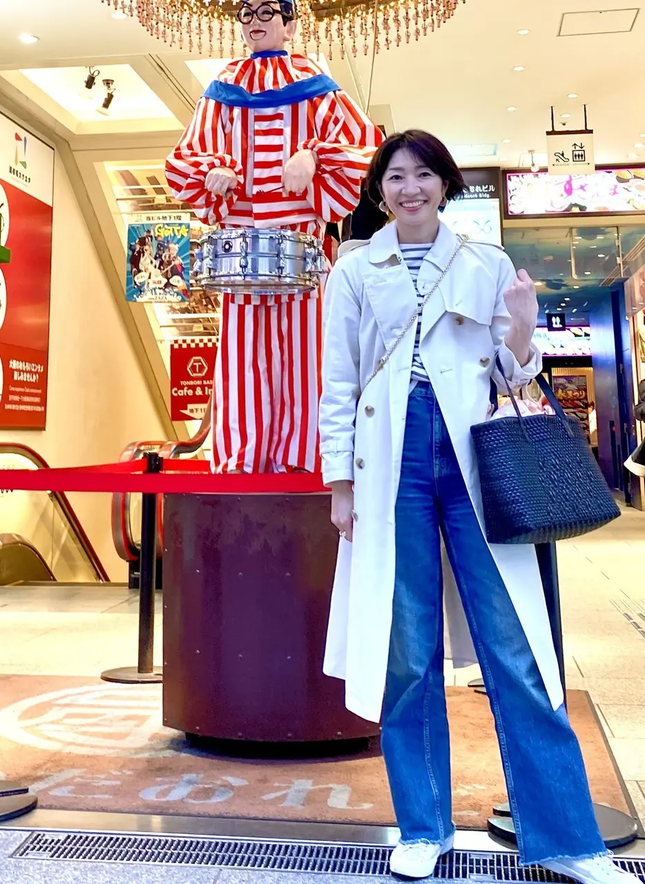 ZARAデニムコーデ＠大阪