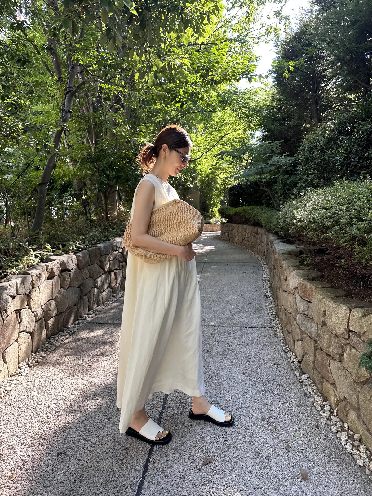 今季SALEで購入したホワイトワンピースの画像_6