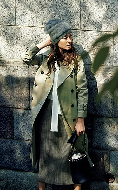 旬ブランドvs王道ブランドで「トレンチ」の画像_7