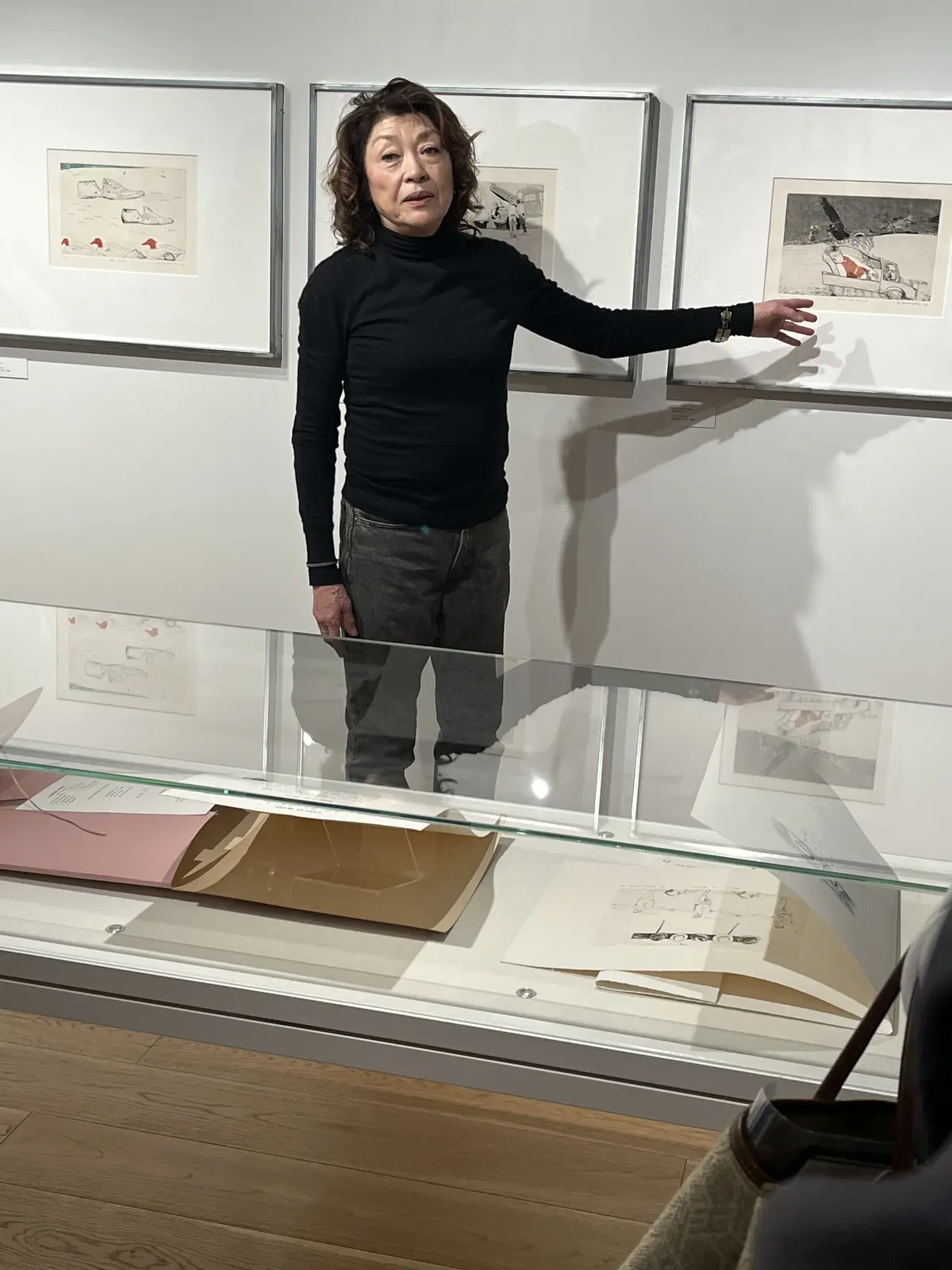 『山本容子版画展』ギャラリーツアーに参加の画像_5