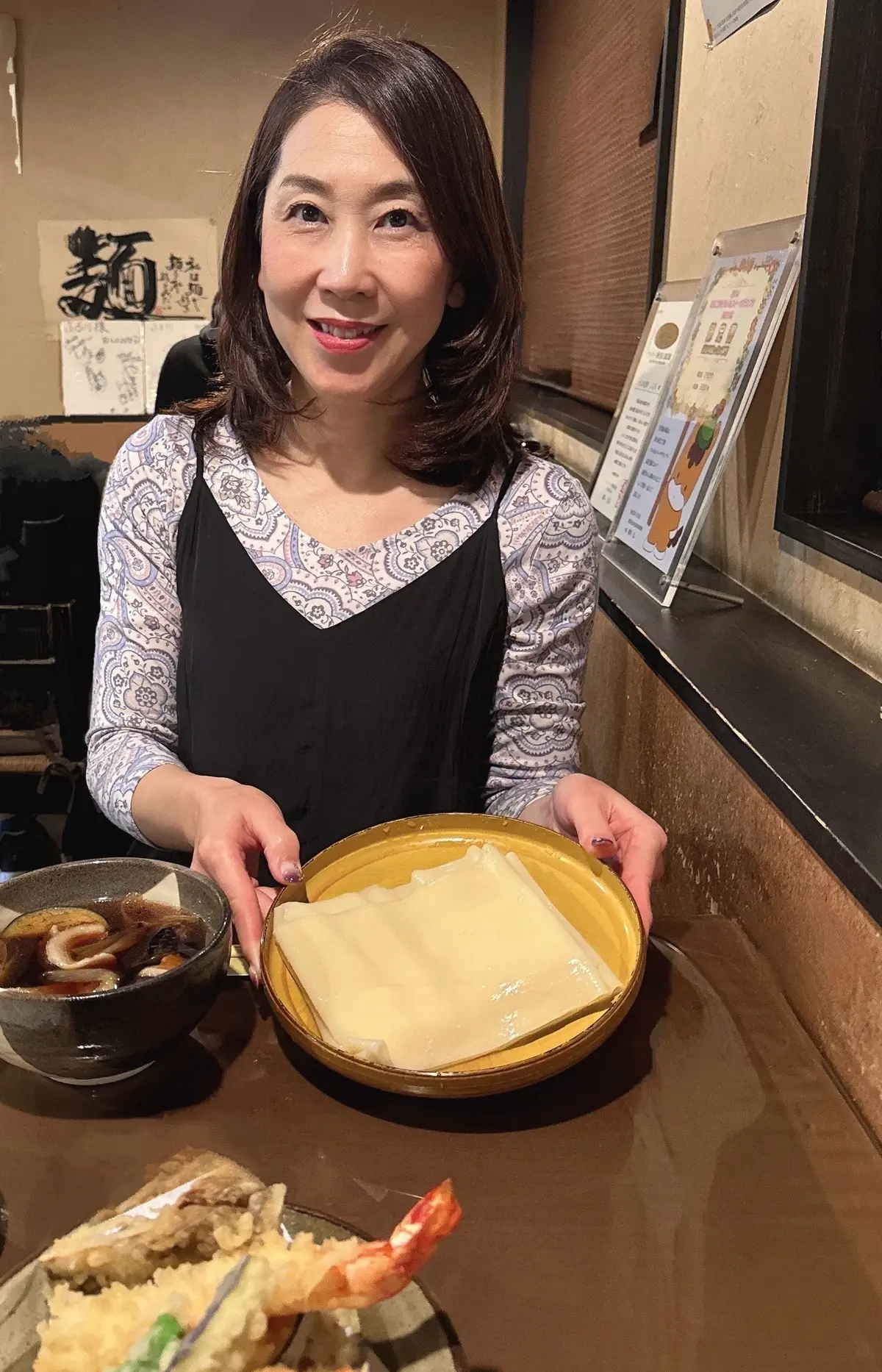 インパクト大‼︎名物ひもかわうどんは想像の画像_1