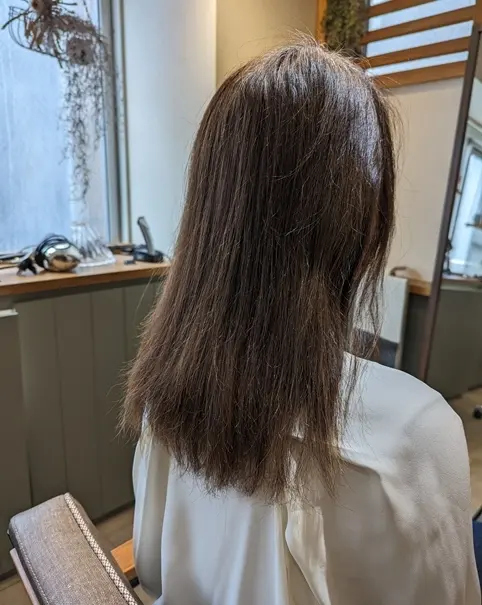 カット前の長さ