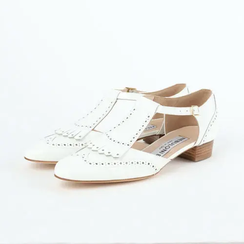 NEBULONI E. ウイングチップ　ストラップシューズ