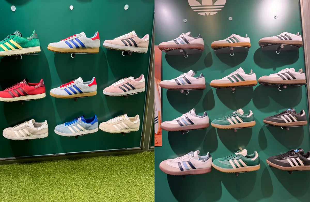 アディダスゴルフ　ゴルフシューズ ガゼルとサンバシリーズ