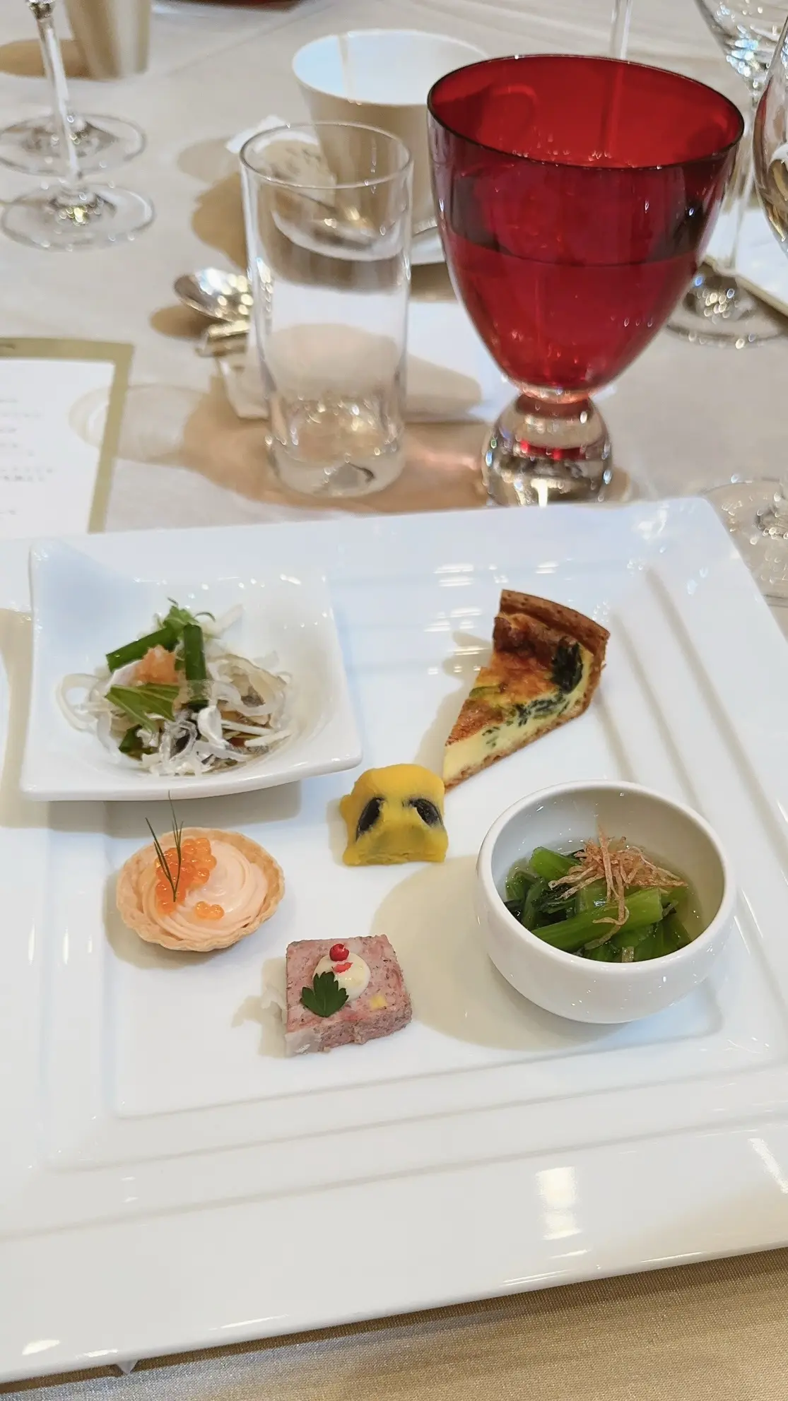 東京ベイコート倶楽部ディナー