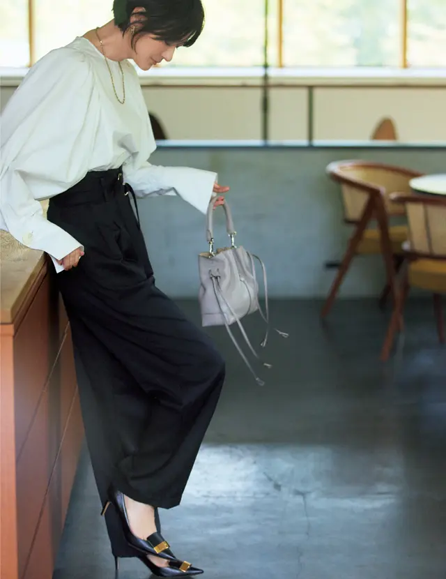 チノのパンツの富岡佳子