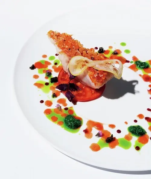 金目鯛のウロコ焼き