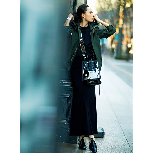 P V Cの透け感が小粋。クオリティにこだわり大人の味に