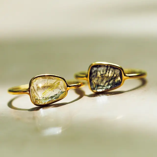 【真夏のクールジュエリー】MARIHA Organic Gems リング S