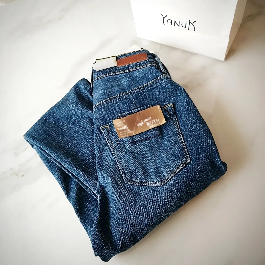 ヤヌークのデニム、RUTH、ハイウエスト