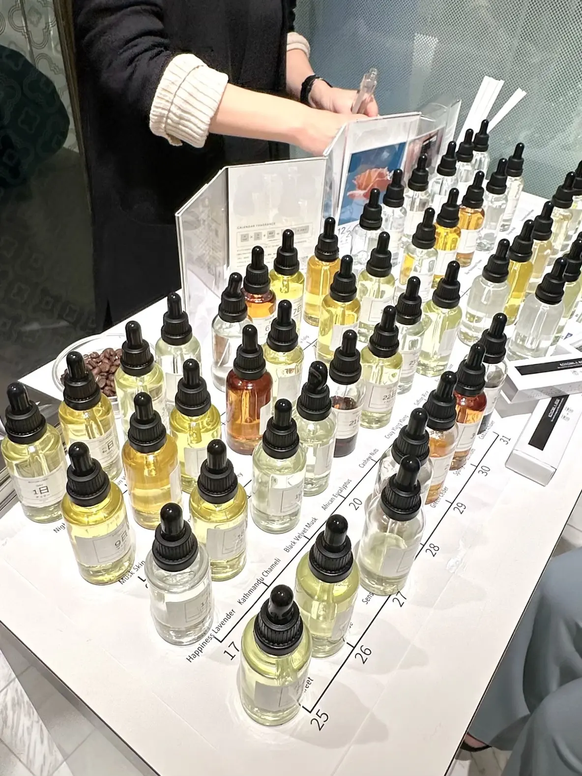 伊勢丹新宿店館内写真　フレグランス　KOYOMI➕REKI