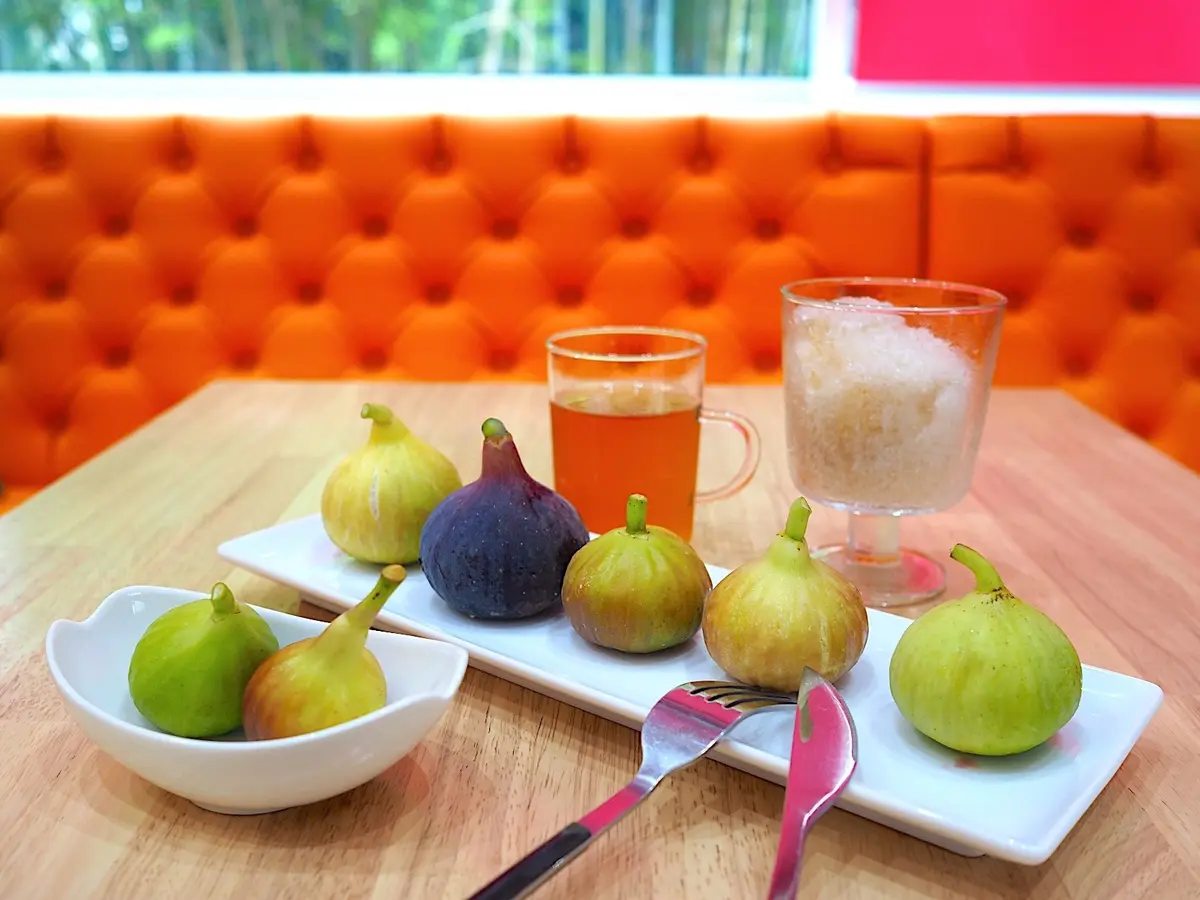 フィグランドカフェ/5種類のイチジク食べ比べ（1080円）