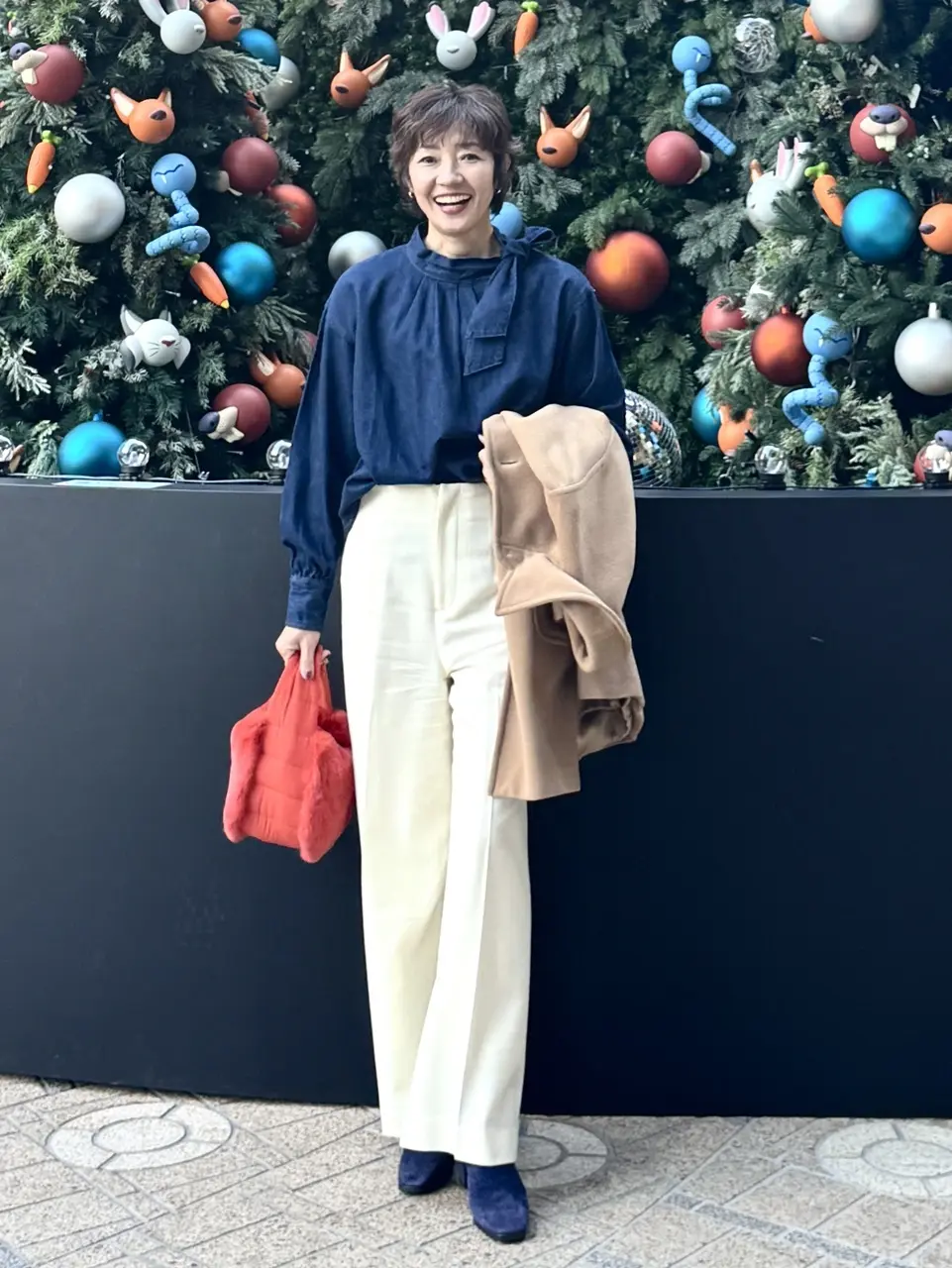 Max Mara コート コーデ 04