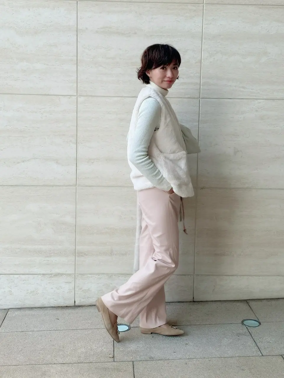 ZARA kidsのジレを着てバースデーの画像_5