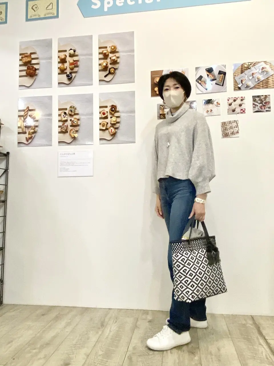 ミニチュアベーカリーの世界展 展示パネル