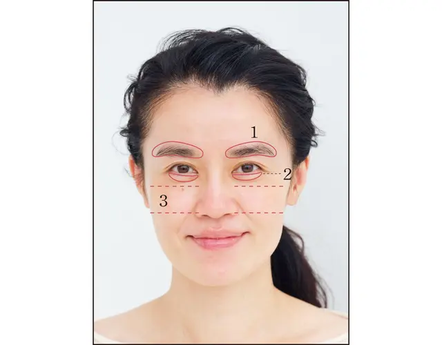 水口宜子さんのメイクのポイント