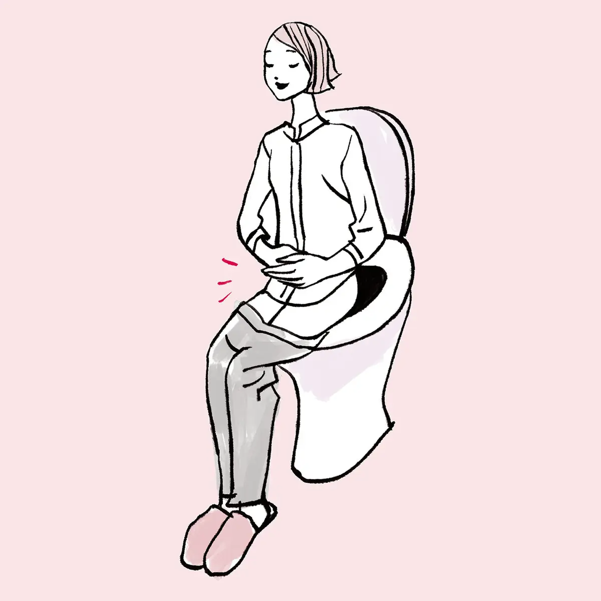 OurAge×Webエクラ　朝トレのイラスト