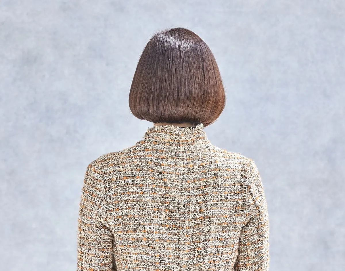 OurAge×Webエクラ  後から見たボブヘア ヘアスタイル