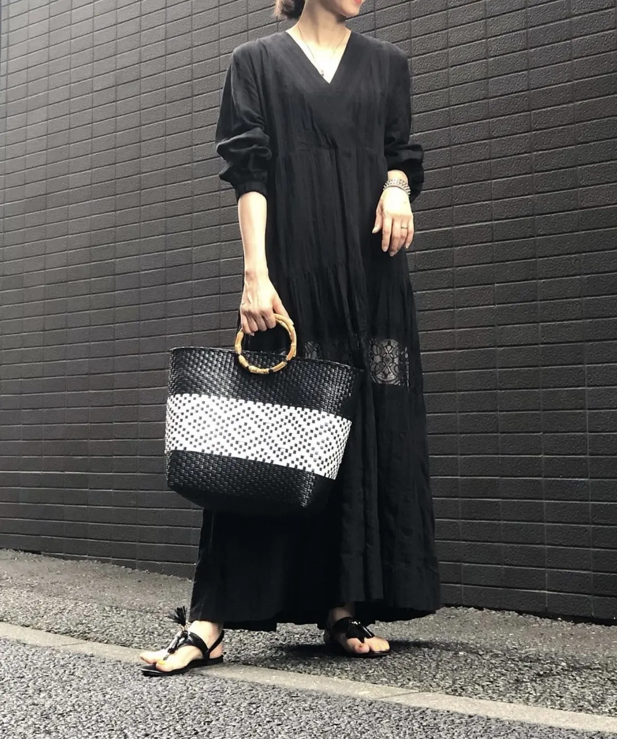 この夏の白黒コーデ□■プチプラ６stylの画像_2