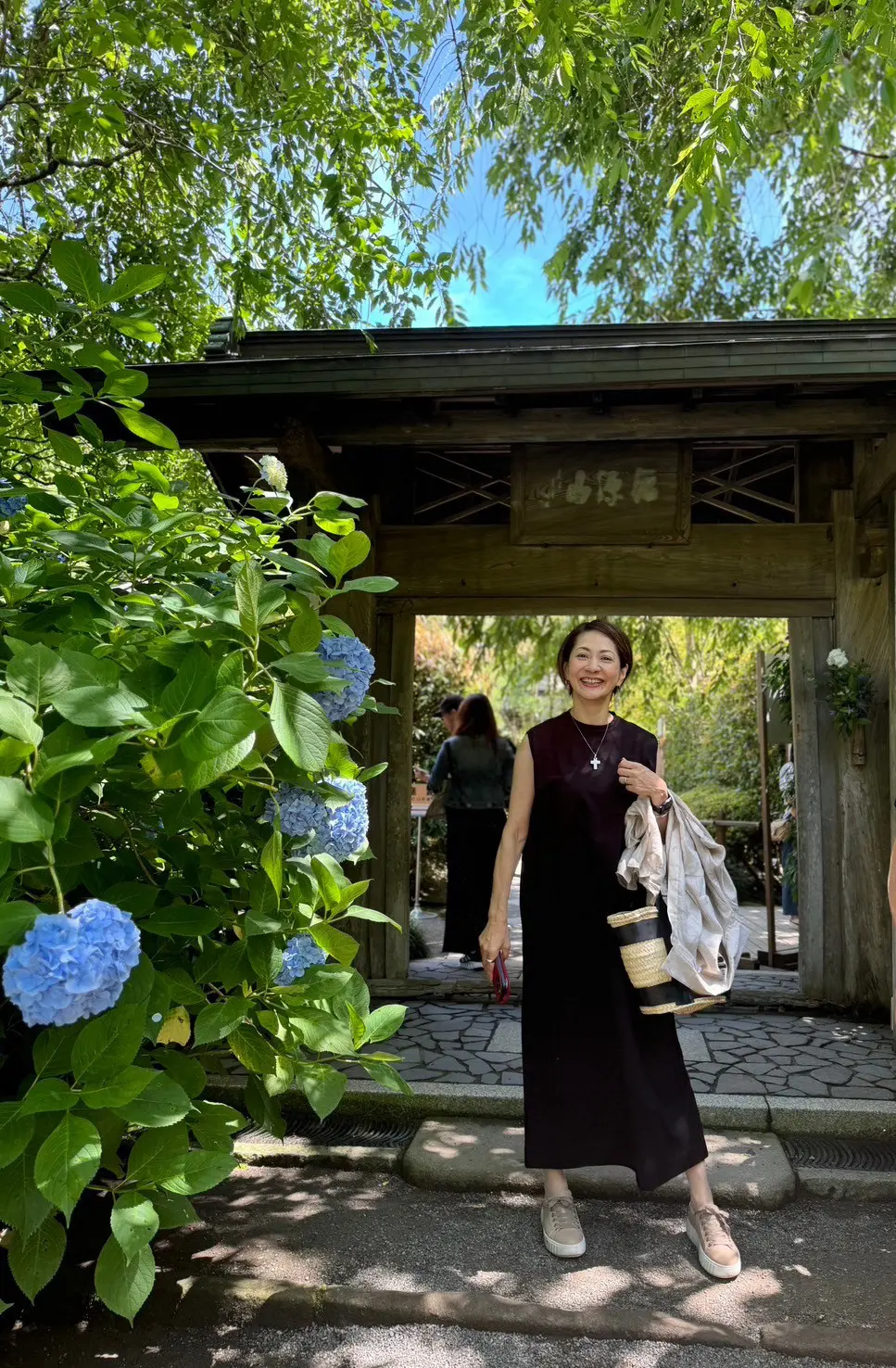 あじさいの花が咲き誇る初夏の北鎌倉明月院の画像_15