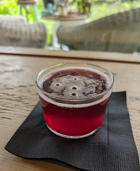 手作りベリーソーダ