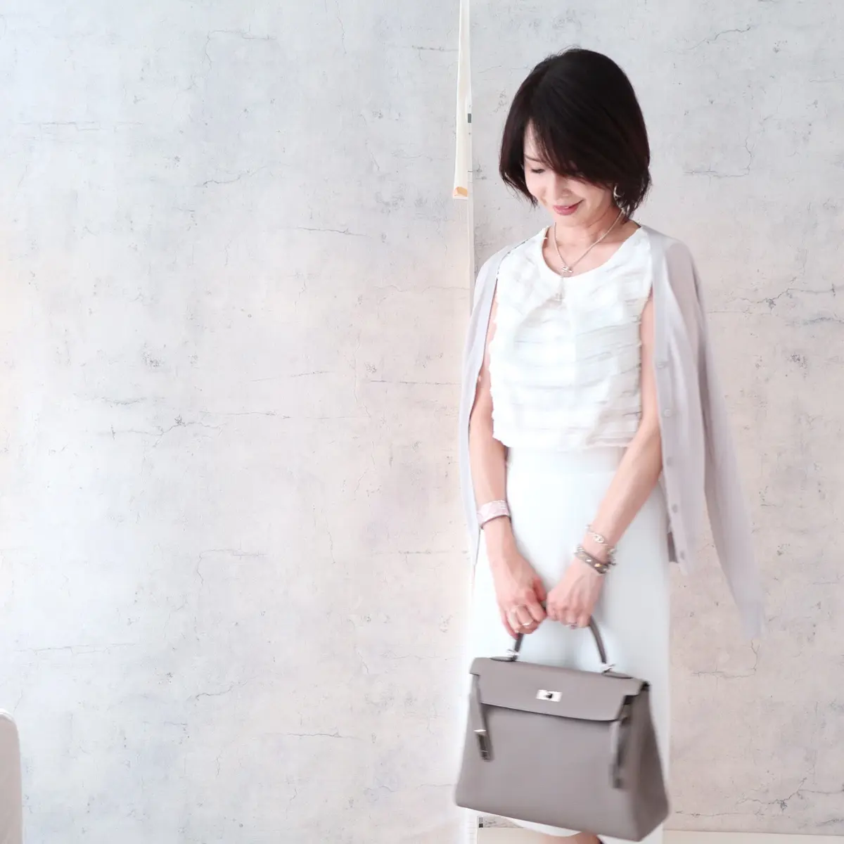 エルメス　ケリー　グリスアスファルト