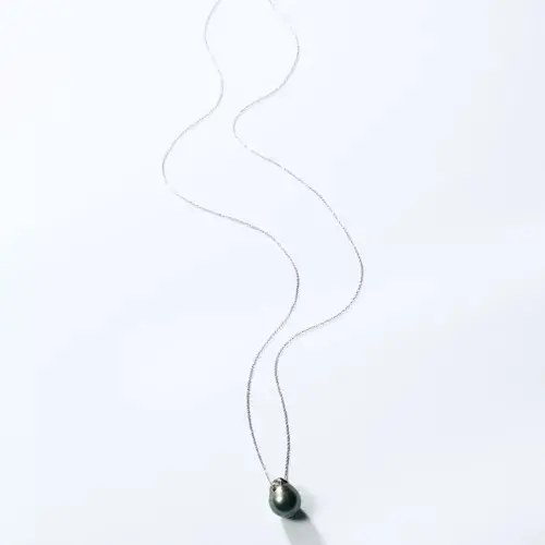 森慶子×blanc iris タヒチパールネックレス ￥99,000