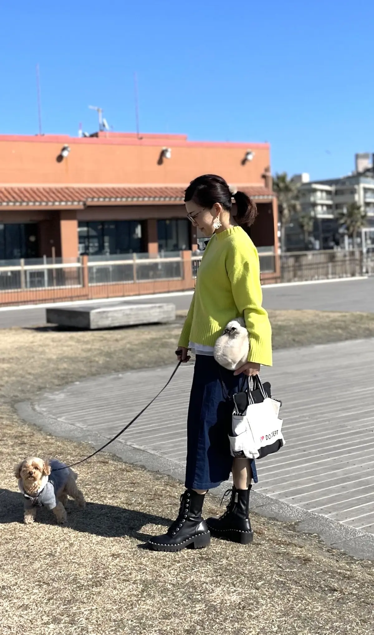 大好きなイエローニットとGUアイテム2Sの画像_1